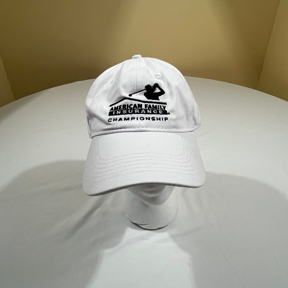 Port & Company Golf Hat OSFA White American Family Insurance Championship
